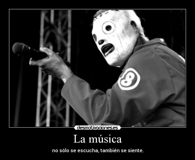 carteles musica slipknot desmotivaciones