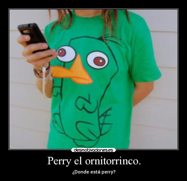 Perry el ornitorrinco. - 