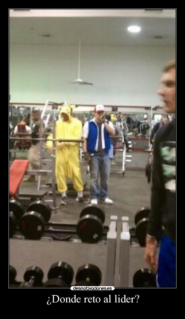 ¿Donde reto al lider? - 