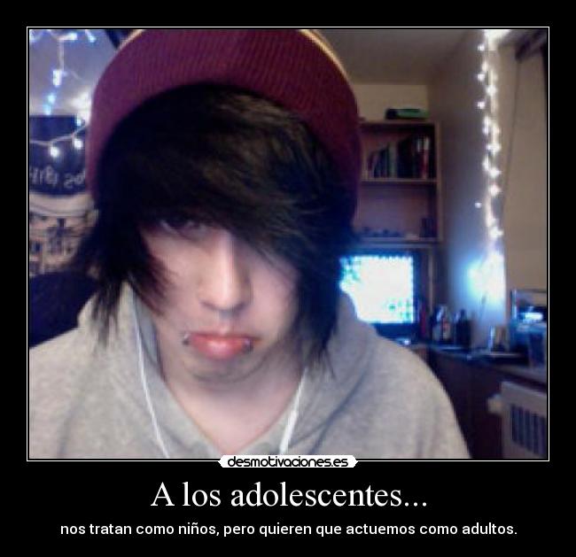 A los adolescentes... - 