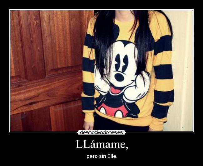 LLámame, - 