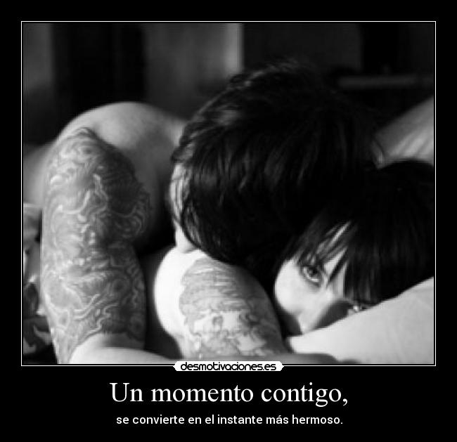 Un momento contigo, - 