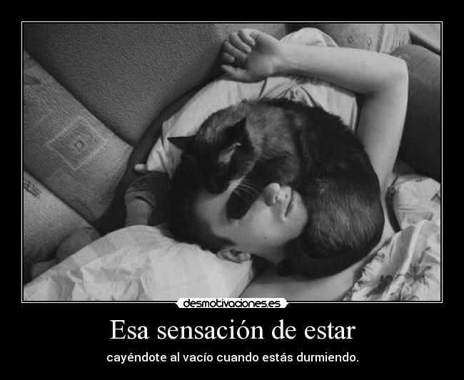 Esa sensación de estar - 