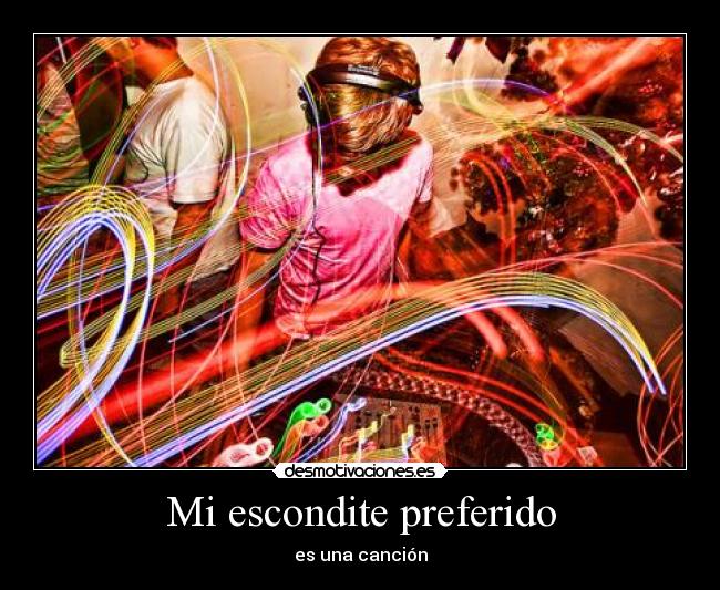 Mi escondite preferido - es una canción