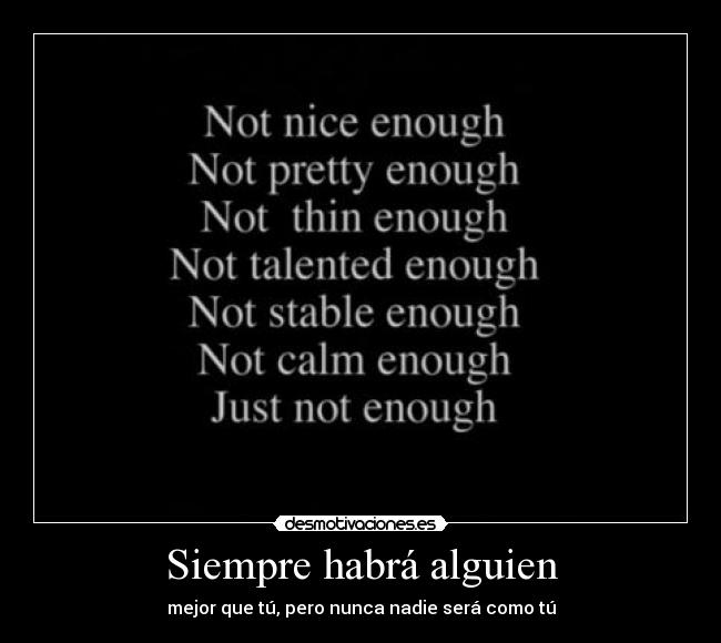 Siempre habrá alguien - 