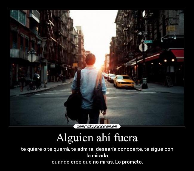 Alguien ahí fuera -