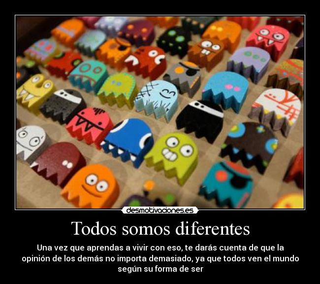 Todos somos diferentes - 