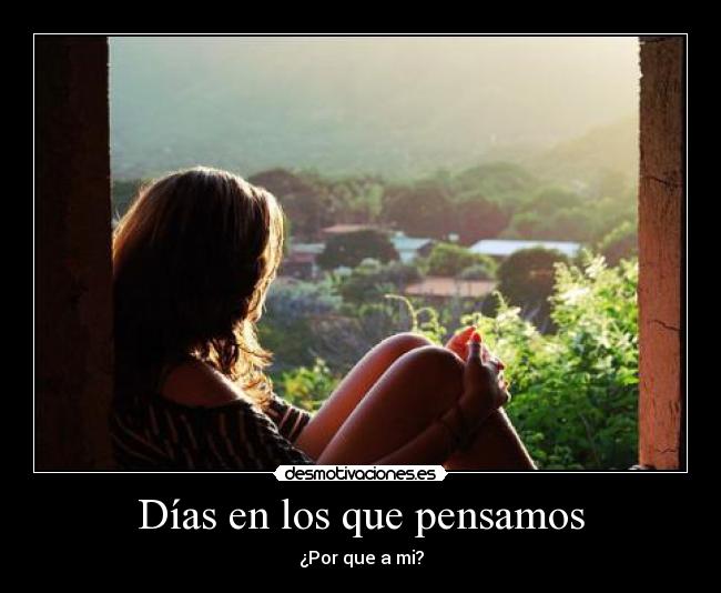 Días en los que pensamos -