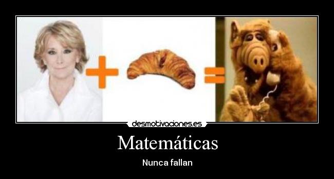 Matemáticas - Nunca fallan