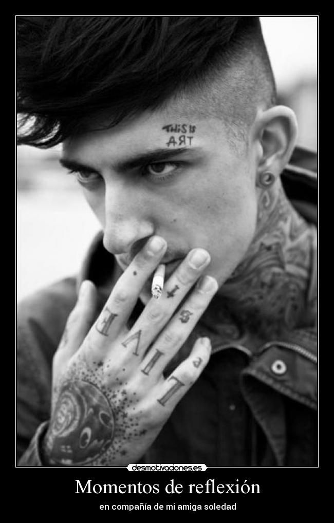 Momentos de reflexión - en compañía de mi amiga soledad