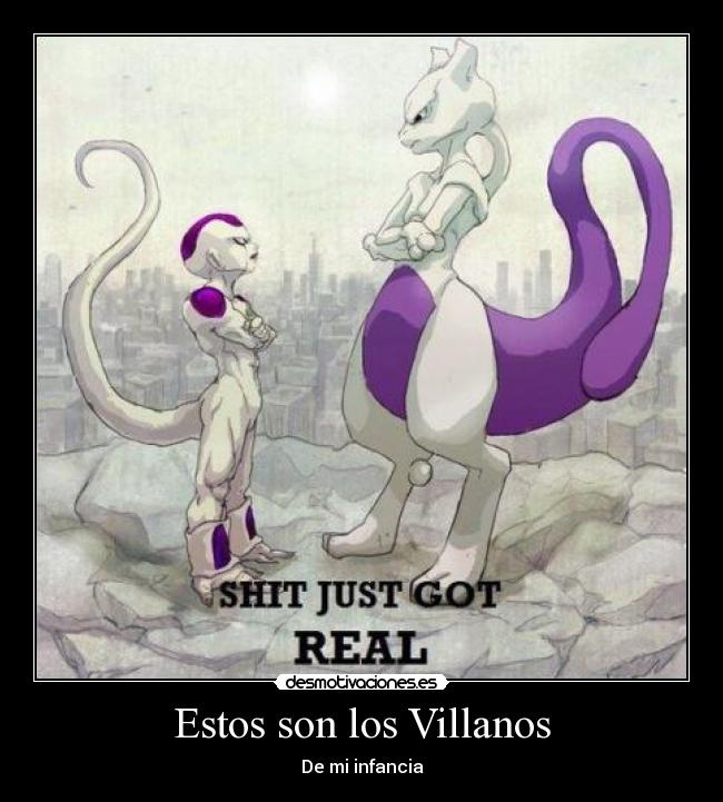 Estos son los Villanos -