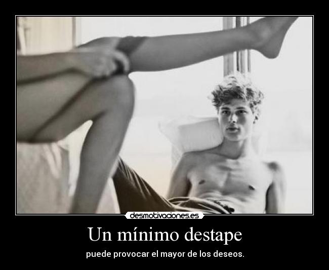 Un mínimo destape - 