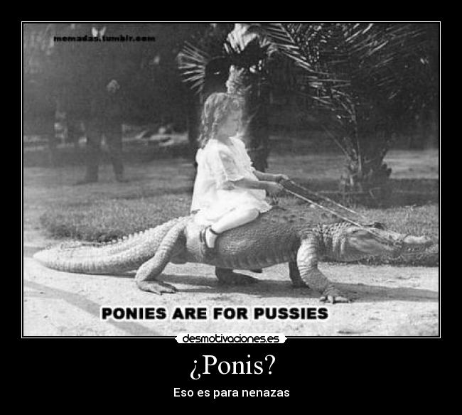 ¿Ponis? - 