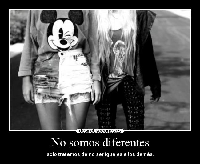 No somos diferentes - 