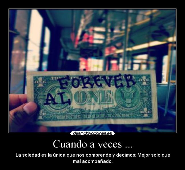 Cuando a veces ... - 