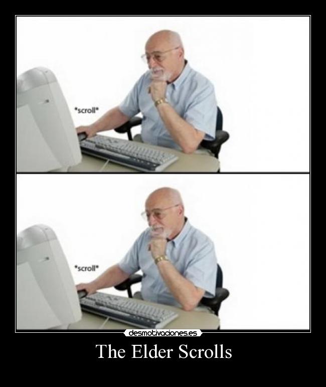 carteles the elder scrolls desmotivaciones
