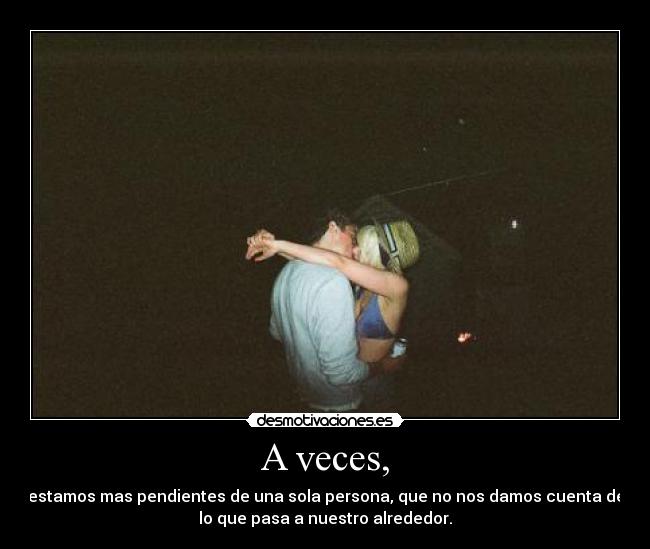 A veces, - 