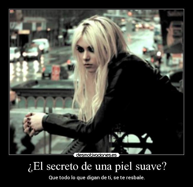 ¿El secreto de una piel suave? - 