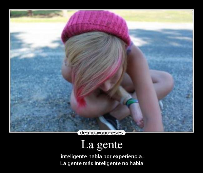 La gente -