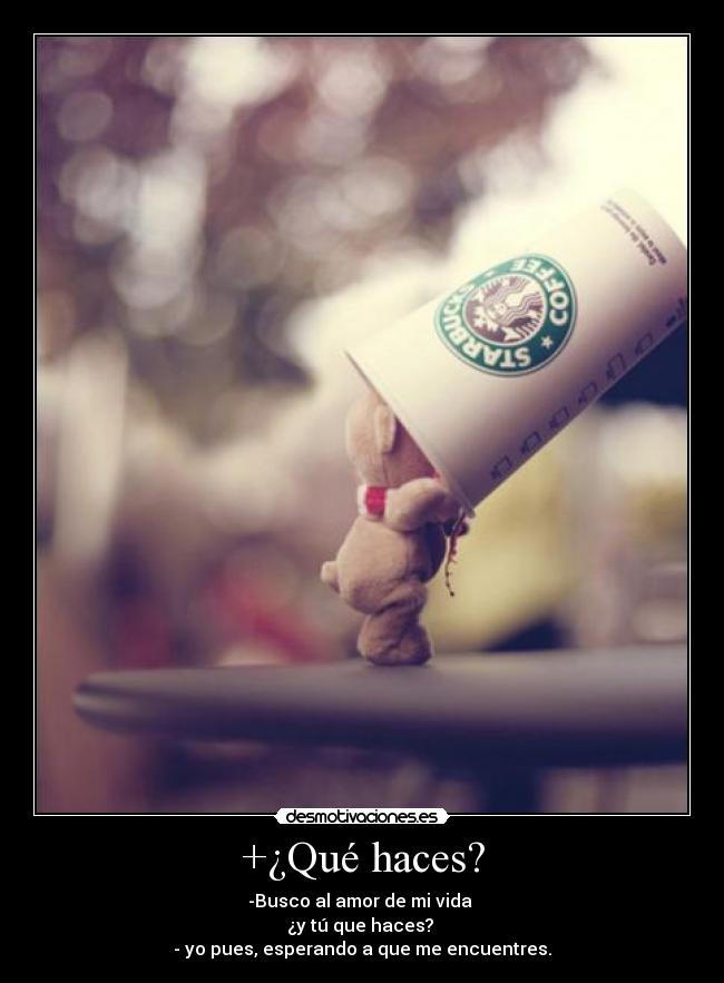 +¿Qué haces? - 