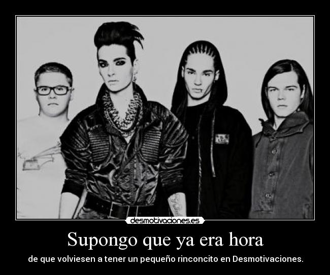 Supongo que ya era hora -