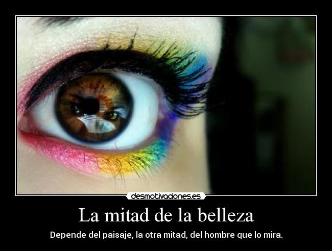 La mitad de la belleza -