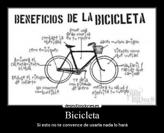 Bicicleta - Si esto no te convence de usarla nada lo hará