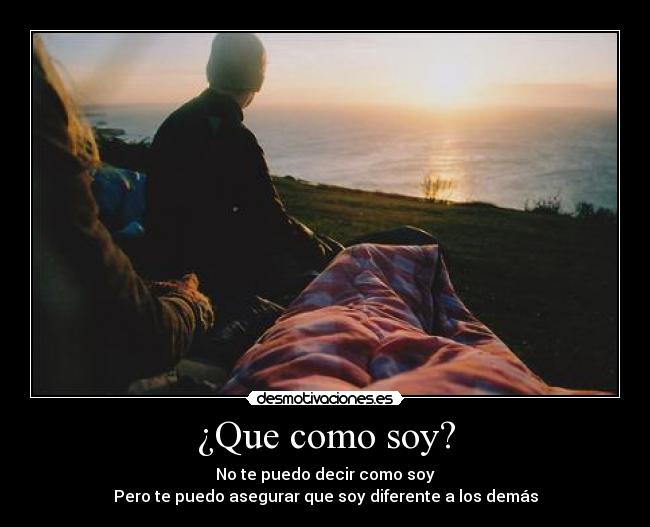 carteles diferente como soy desmotivaciones