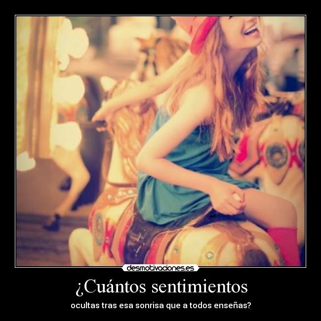 ¿Cuántos sentimientos -
