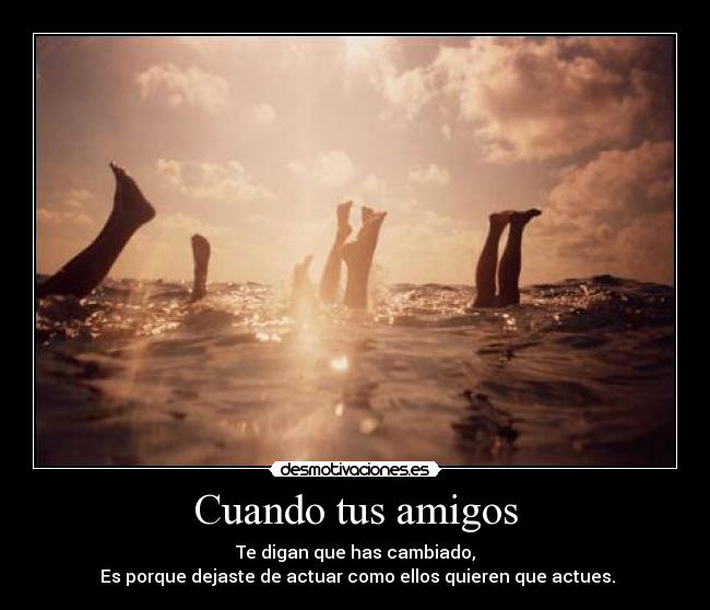 carteles amigos marron papapitufo desmotivaciones