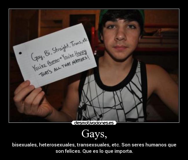 Gays, -