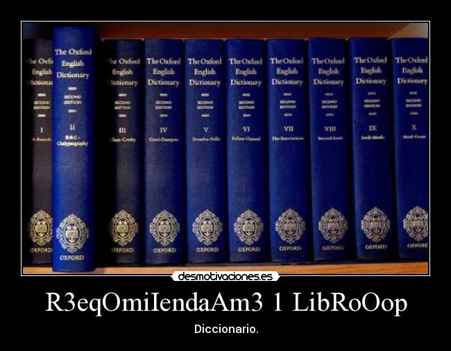R3eqOmiIendaAm3 1 LibRoOop - Diccionario.