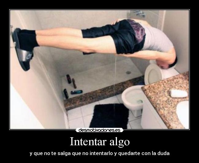 Intentar algo - 