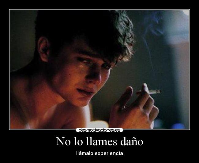 No lo llames daño -