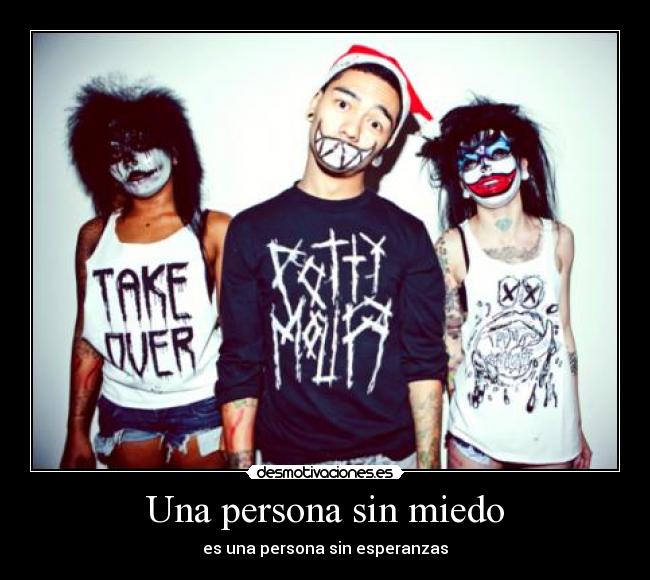 Una persona sin miedo - 