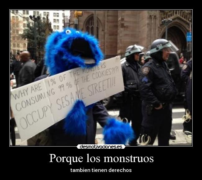 Porque los monstruos - tambien tienen derechos
