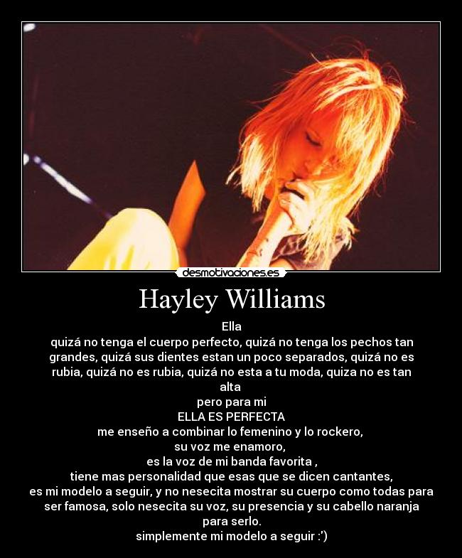 Hayley Williams -