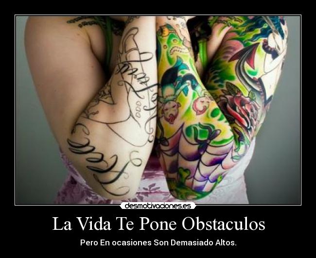 La Vida Te Pone Obstaculos - 