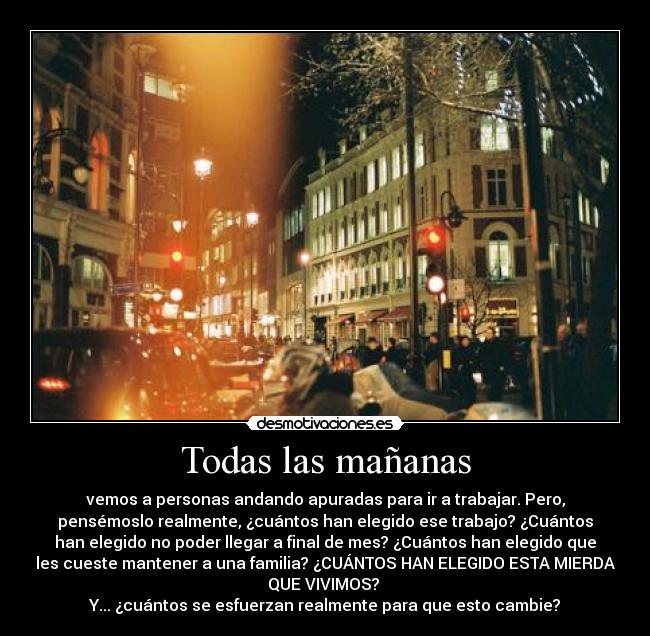 Todas las mañanas -