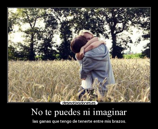 No te puedes ni imaginar - 