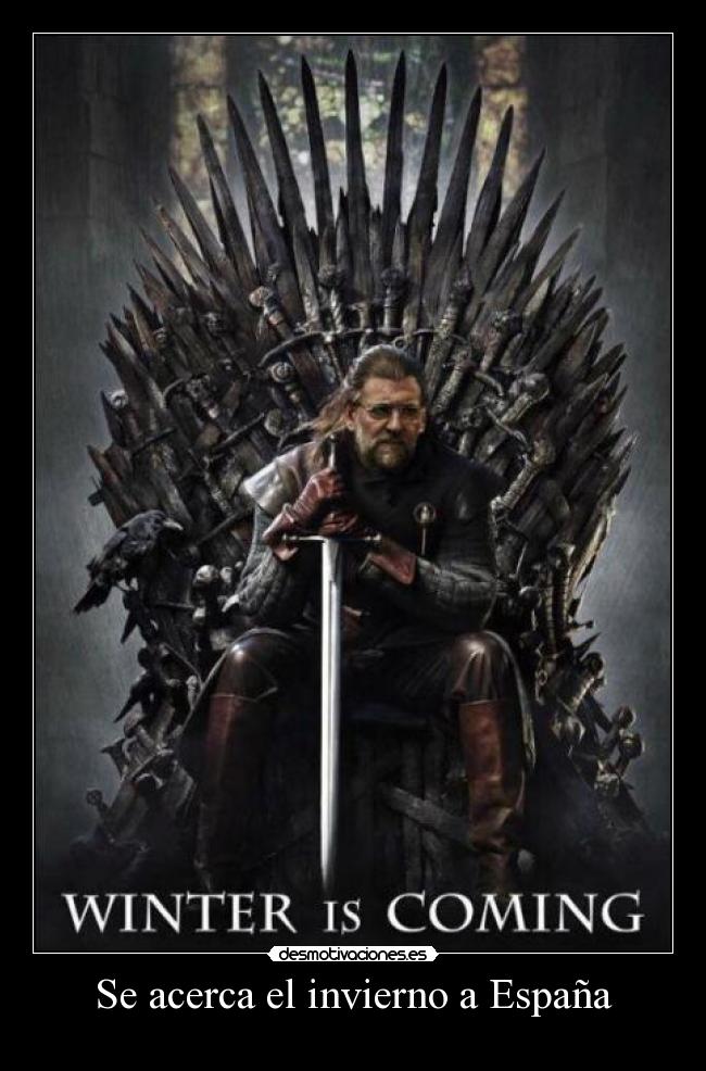 Se acerca el invierno a España - 