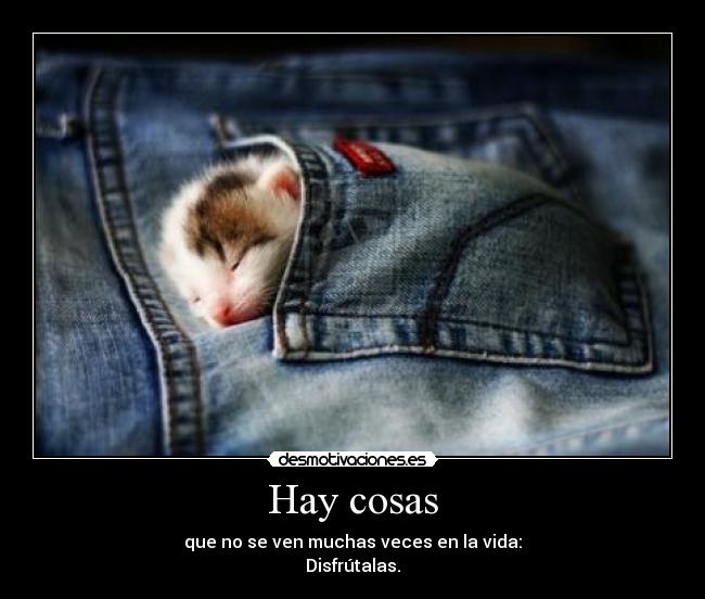 Hay cosas - 