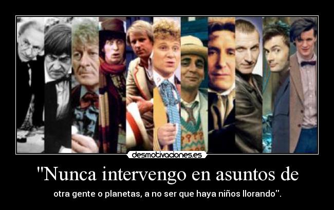 carteles doctor who desmotivaciones