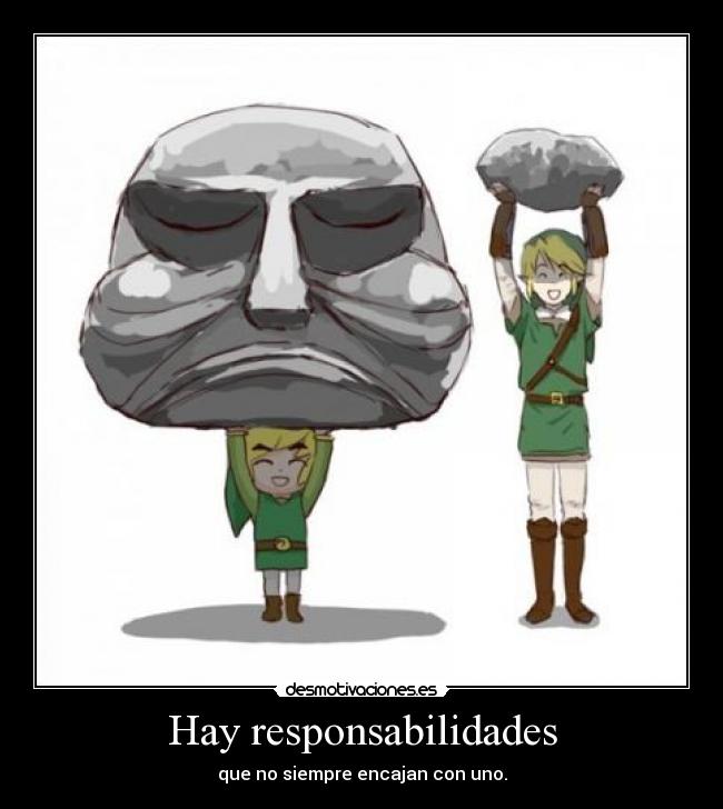 carteles thelegendofzelda link desmotivaciones