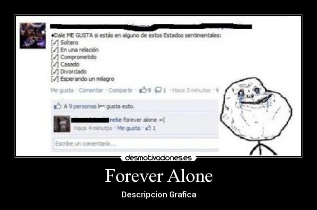 Forever Alone - Descripcion Grafica
