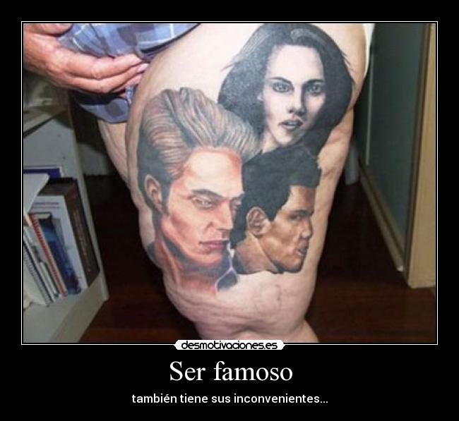 Ser famoso - también tiene sus inconvenientes...