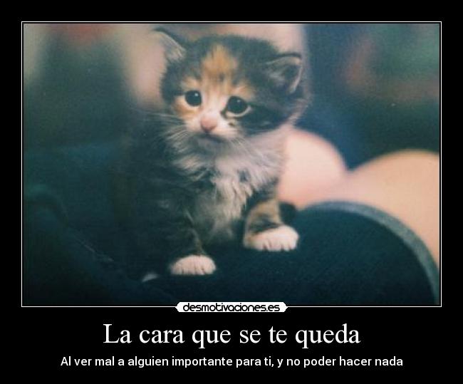 La cara que se te queda -