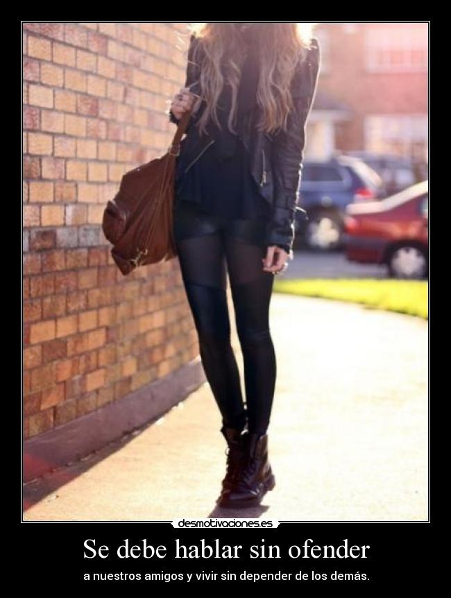 Se debe hablar sin ofender - 