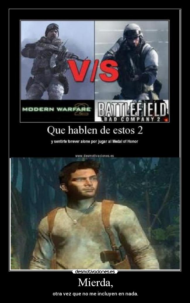 carteles uncharted nathan drake nate desmotivaciones