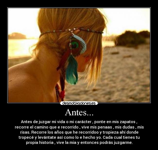 Antes... - 